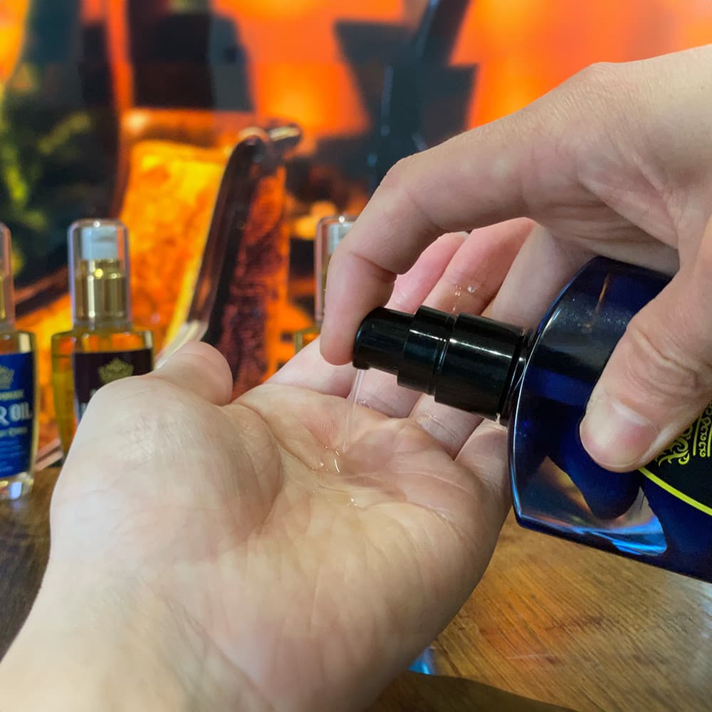 BABLO POMADE バブロポマード ヘアオイル ビターオレンジの香り 100mL