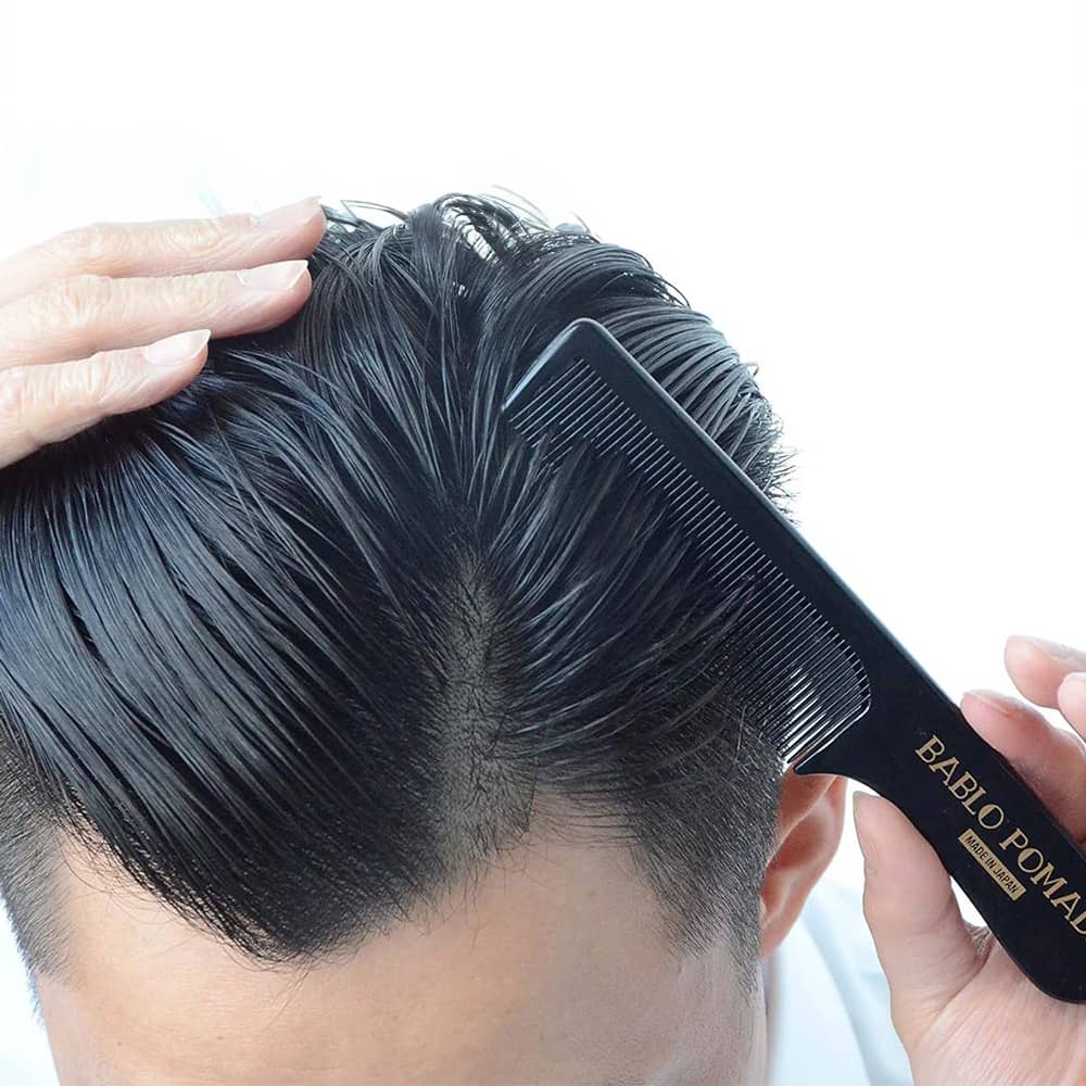 BABLO POMADE バブロポマード ストロング ホールド 130g + オリジナルコーム櫛セット