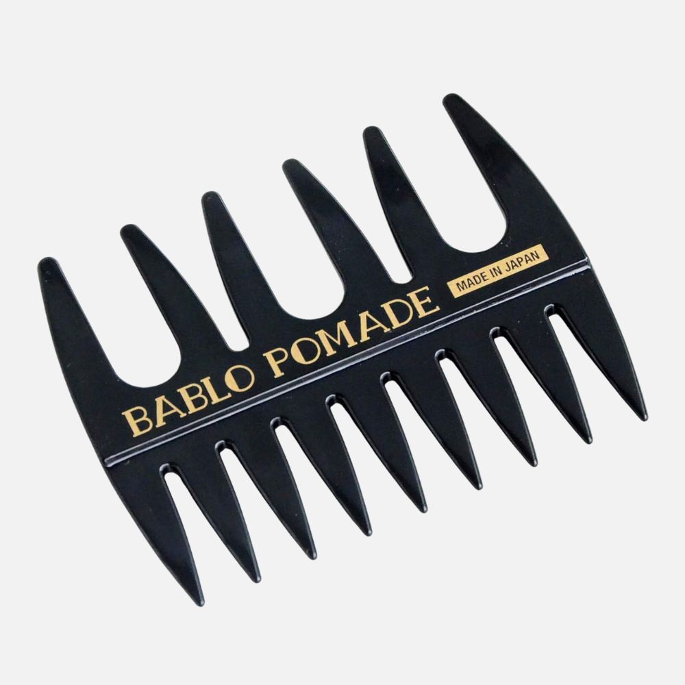 BABLO POMADE バブロポマード バブロバーム 35g + メッシュコーム櫛(ブラック)セット