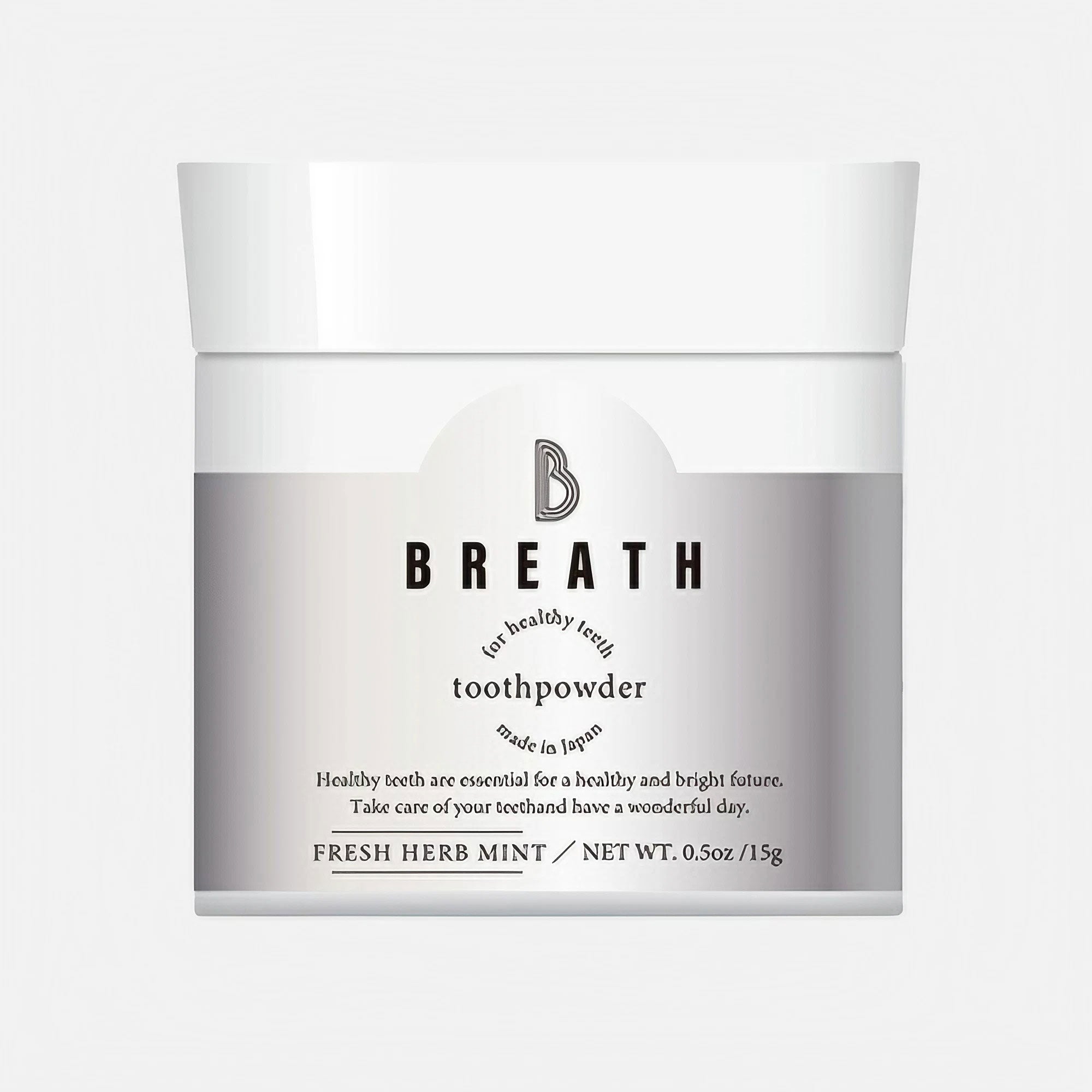 B BREATH ビーブレス トゥースパウダー フレッシュミントの香り 15g 