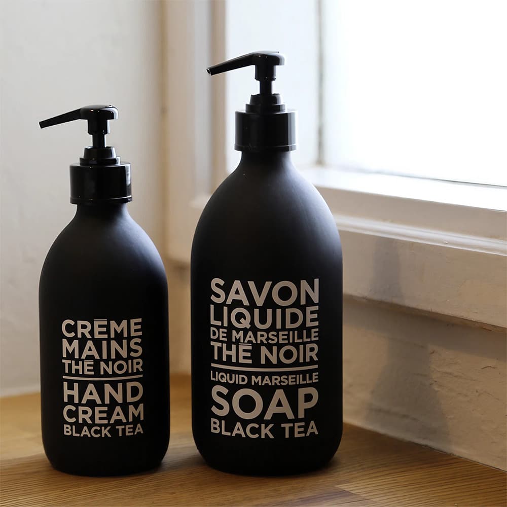 カンパニードプロバンス ブラック&ホワイト ハンドクリーム ブラックティー 300mL