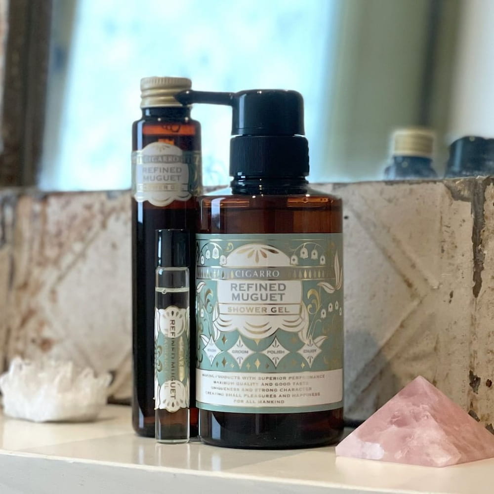 CIGARRO シガーロ シャワージェル リファインドミュゲ 100mL