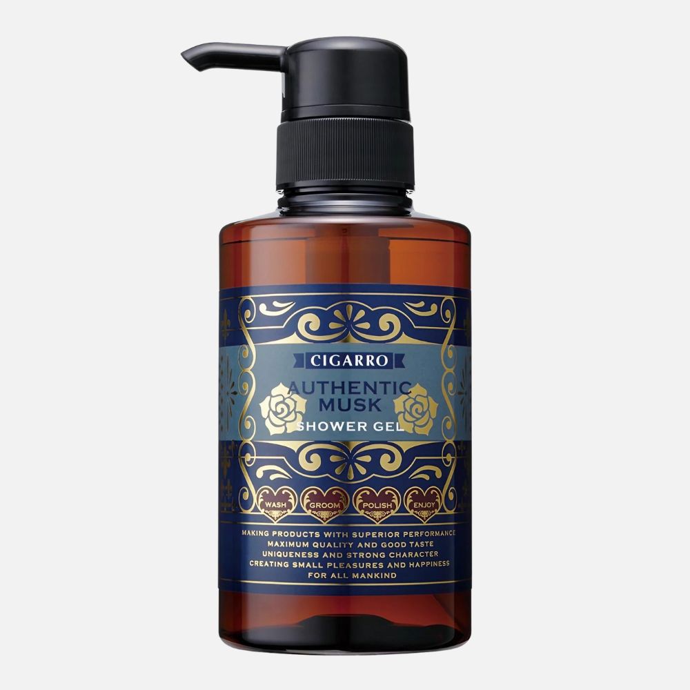 ヒロ シガーロ　シャワージェル　オーセンティックムスク 300ml 2本 Gift Set】シャワージェル オーセンティックムスク｜シガーロ