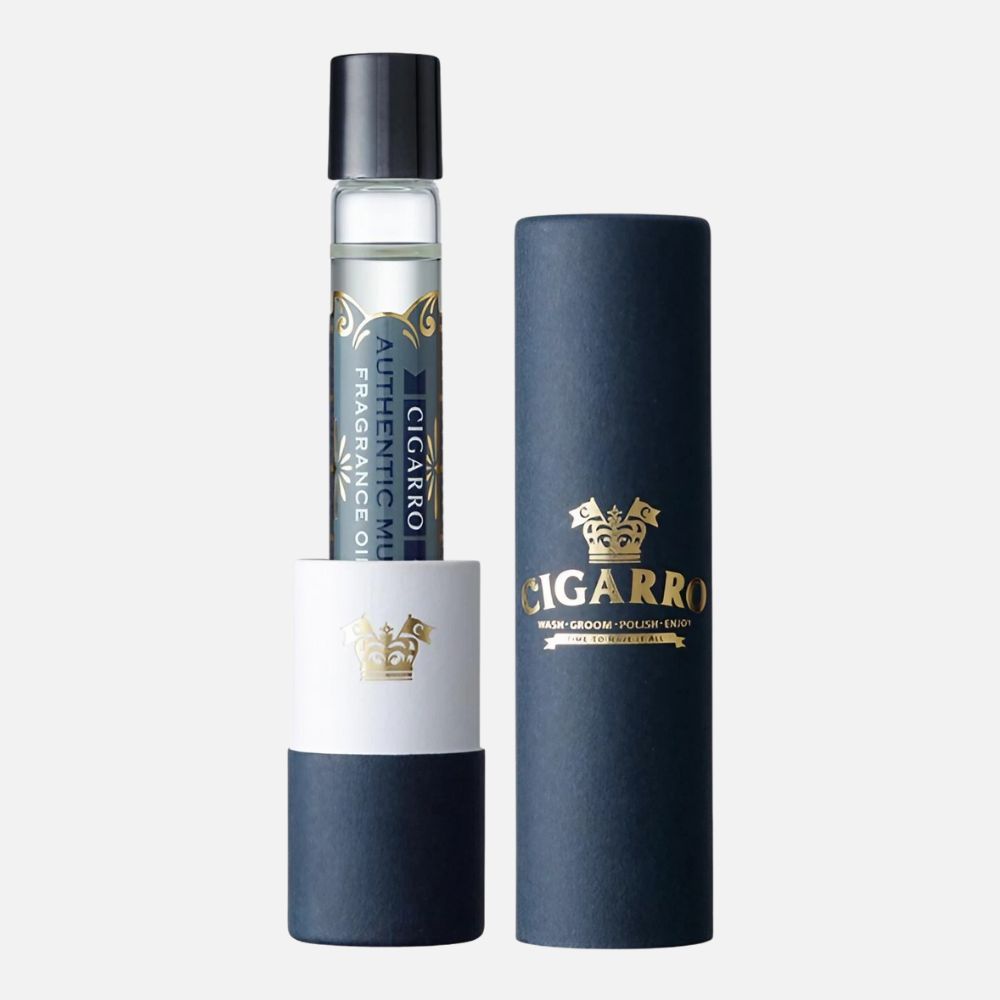 CIGARRO シガーロ フレグランスオイル ロールオンタイプ オーセンティックムスク 8mL