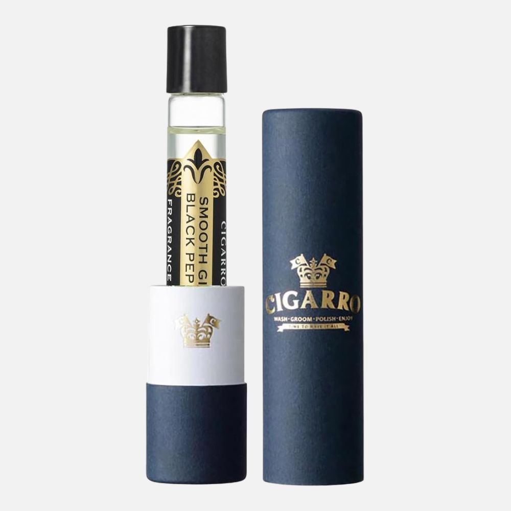 CIGARRO シガーロ フレグランスオイル ロールオンタイプ スムースジン&ブラックペッパー 8mL