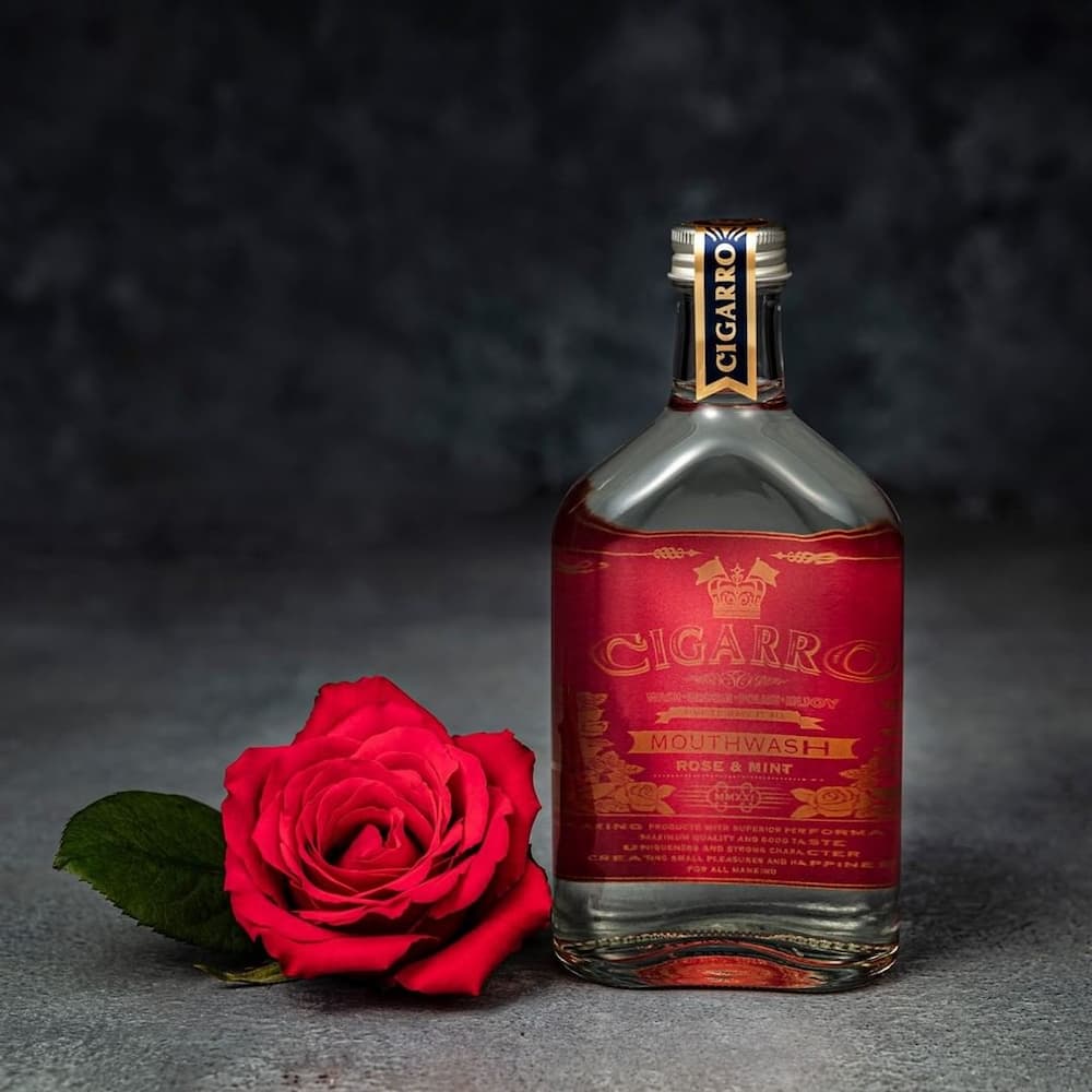 CIGARRO シガーロ マウスウォッシュ ローズ&ミント 200mL