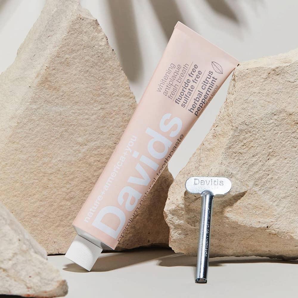 Davids デイヴィッズ ホワイトニングトゥースペースト ハーバルシトラスミント 149g