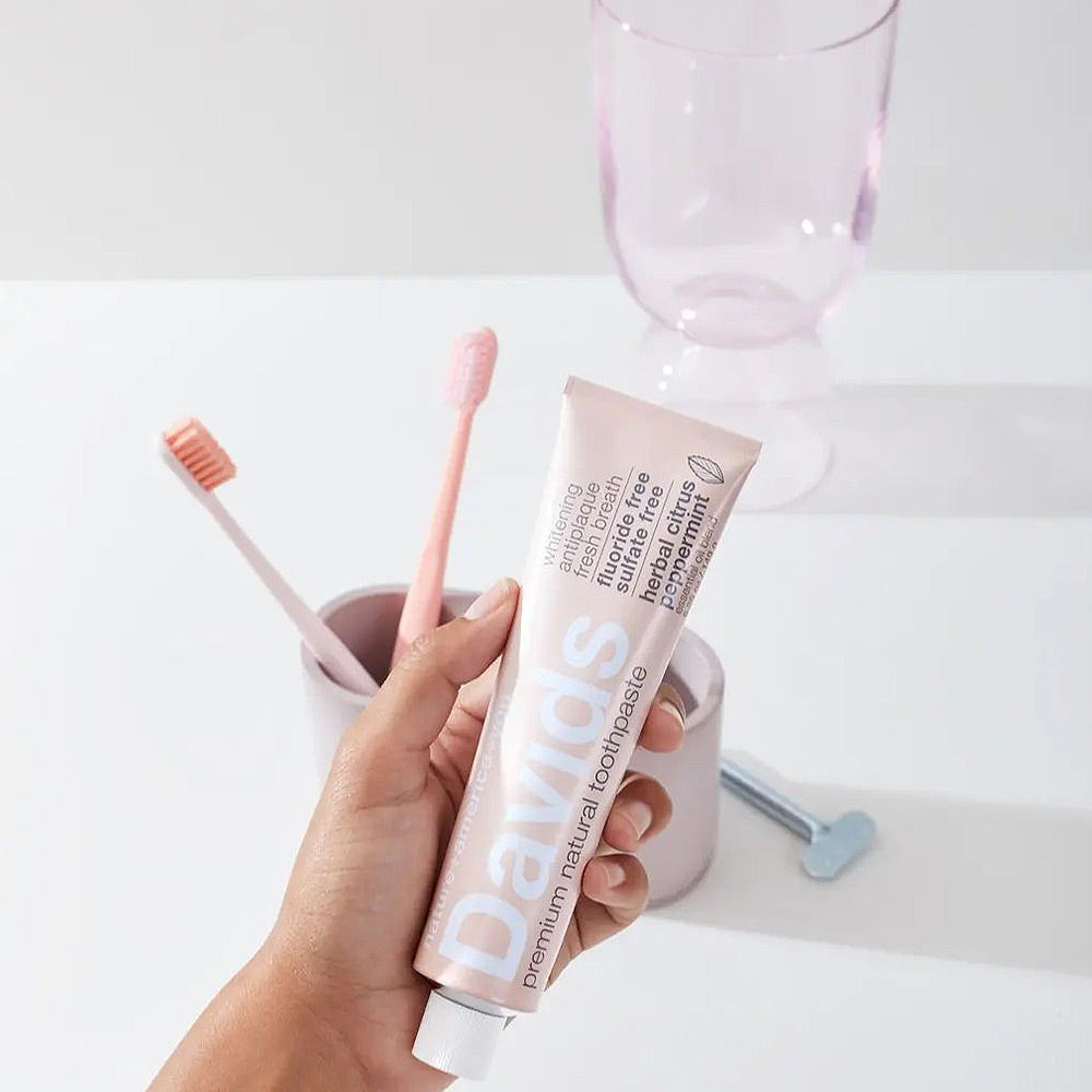 Davids デイヴィッズ ホワイトニングトゥースペースト ハーバルシトラスミント 149g