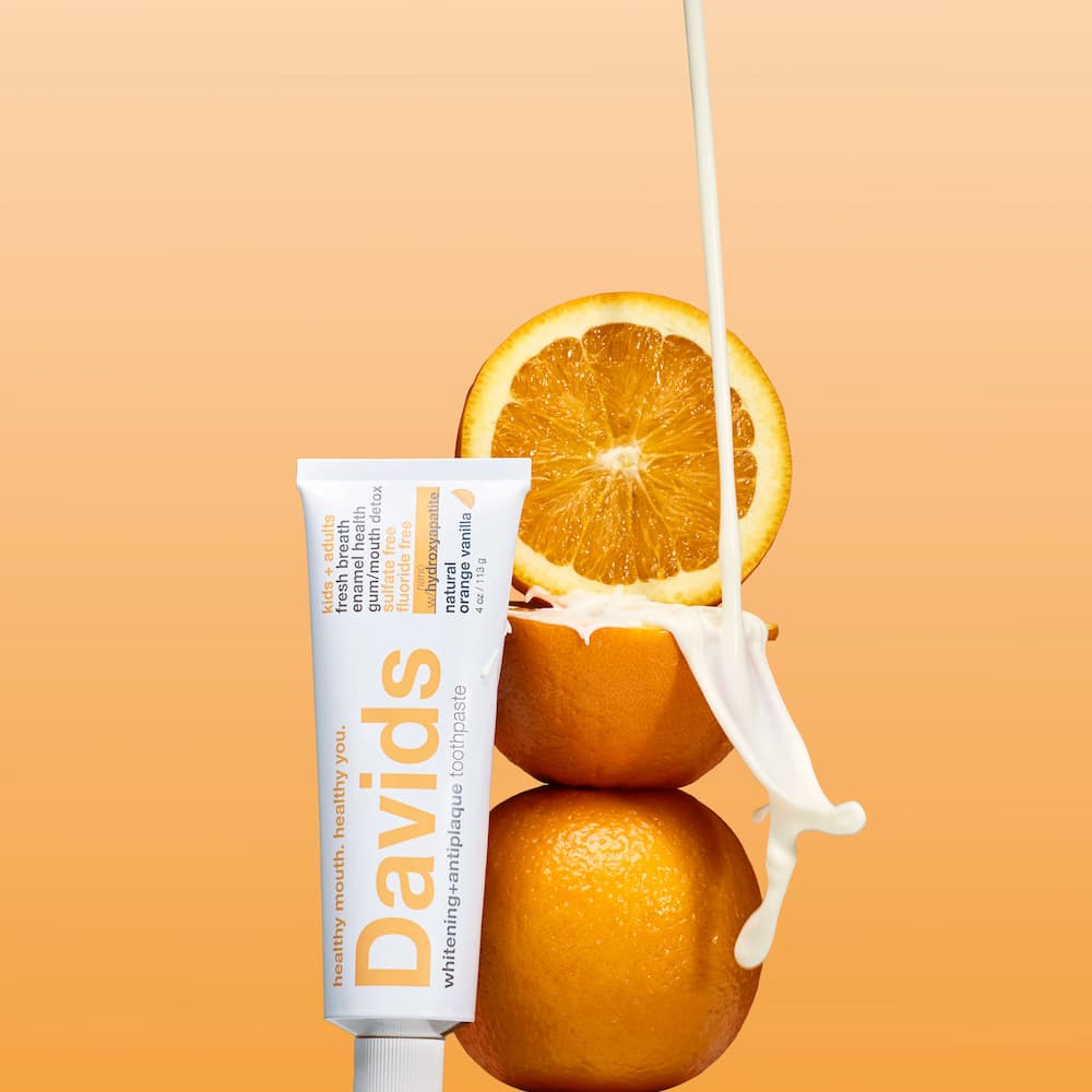 Davids デイヴィッズ ホワイトニングトゥースペースト オレンジバニラ 113g
