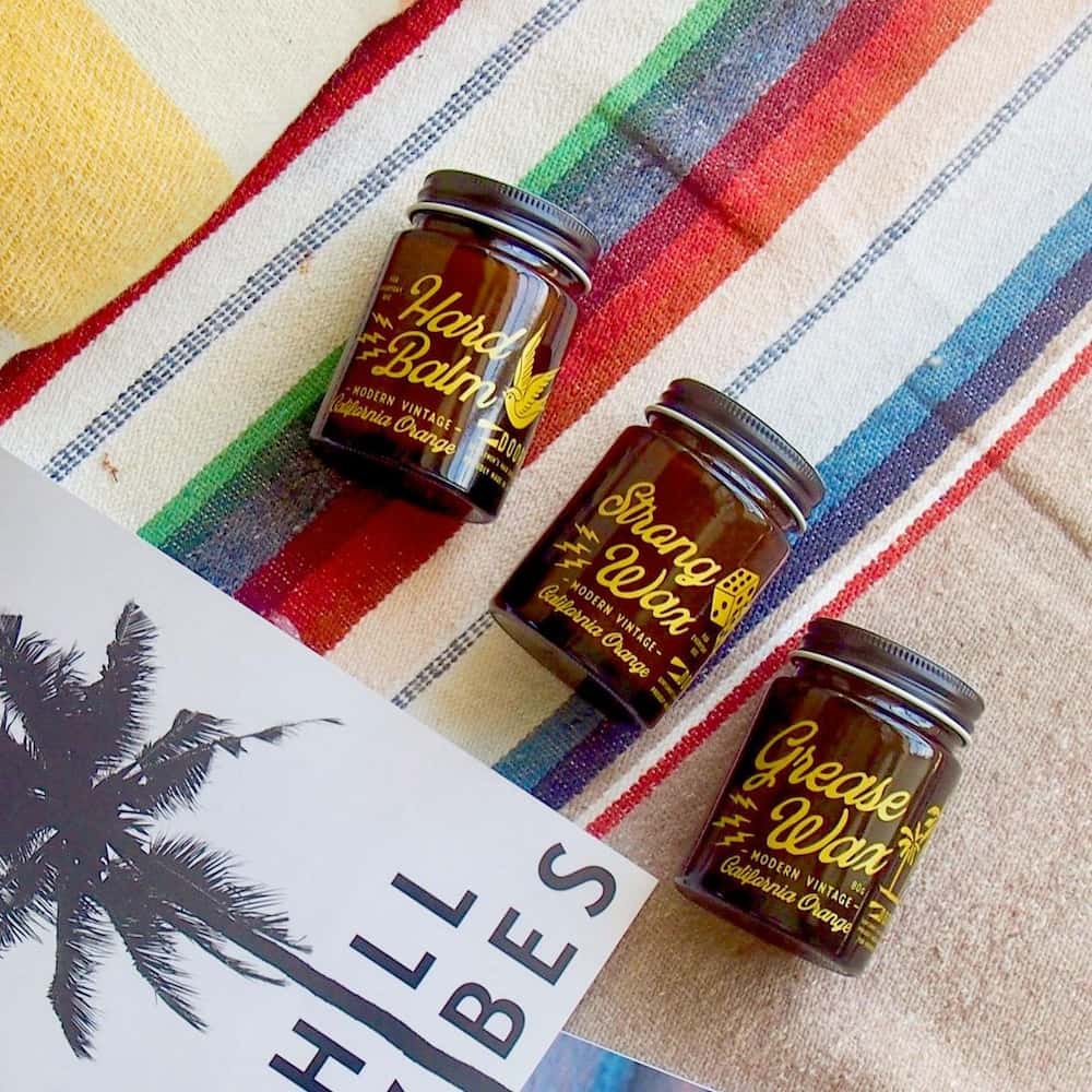 DOORS ドアーズ ビーチオレンジ(グリースワックス + ストロングワックス + ハードバーム)80g 3種セット