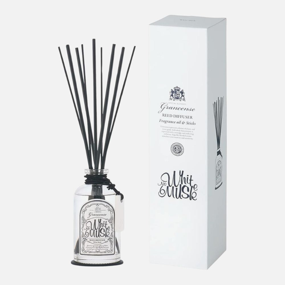 グランセンス リードディフューザーセット ホワイトムスク 220mL