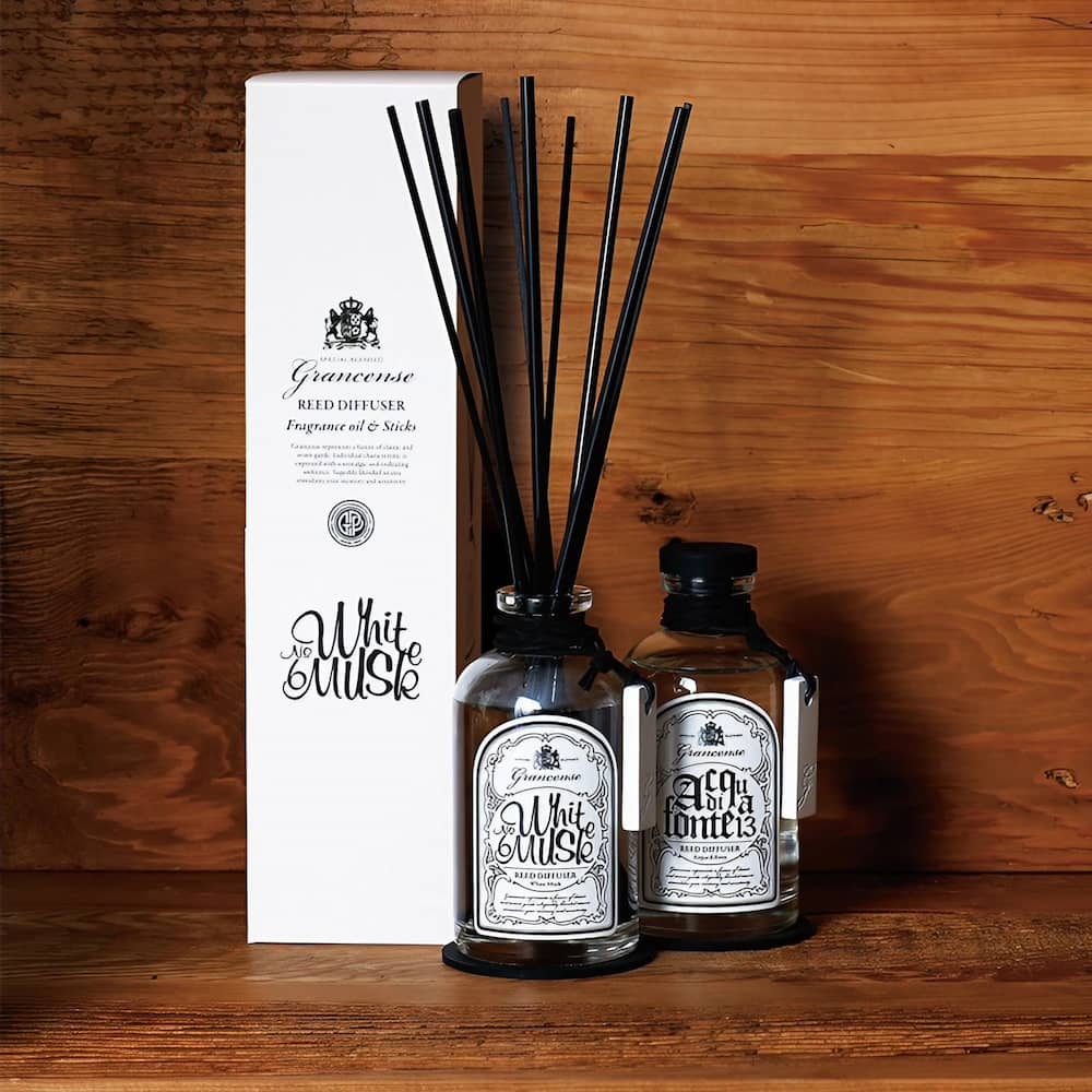 グランセンス リードディフューザーセット ホワイトムスク 220mL