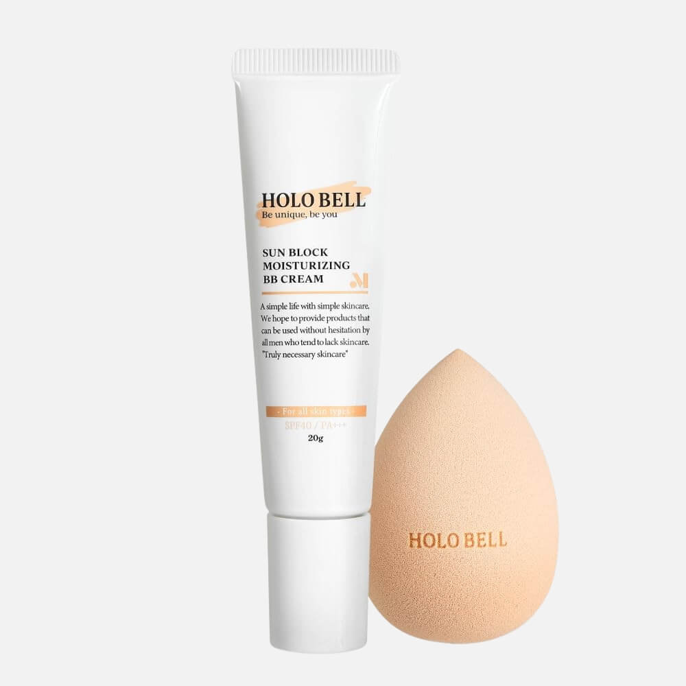 HOLO BELL ホロベル サンブロック保湿BB 20g SPF40 PA+++（パフ付き