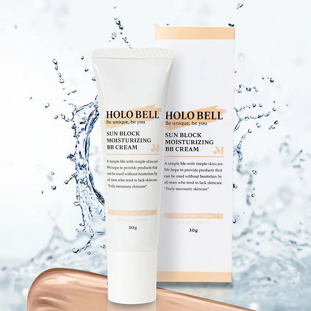 HOLO BELL ホロベル サンブロック保湿BB 20g SPF40 PA+++(パフ付き)