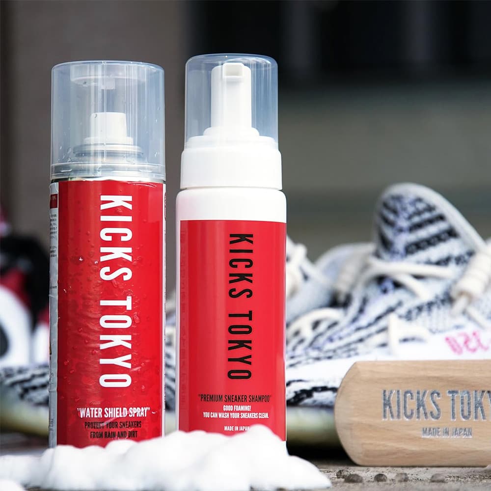 KICKS TOKYO スニーカー用シャンプー 200mL + スニーカー用防水スプレー 220mL