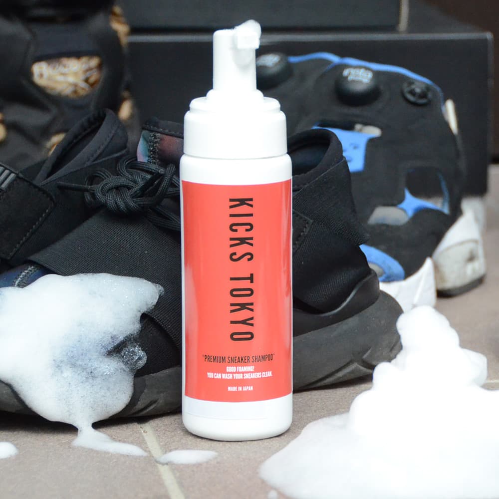 KICKS TOKYO スニーカー用シャンプー 200mL + スニーカー用防水スプレー 220mL + スニーカー用ブラシ