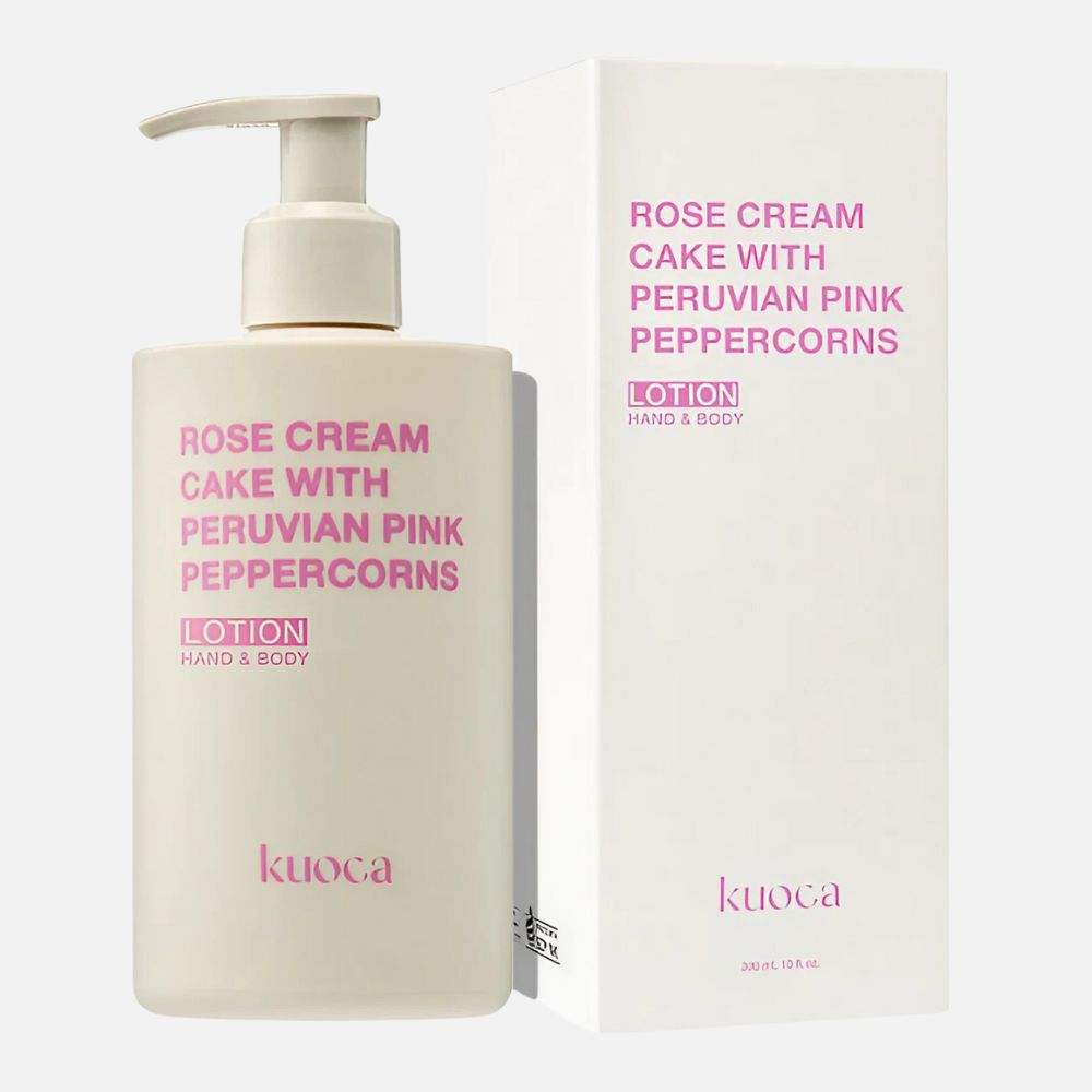kuoca クオカ ハンド&ボディローション ローズケーキ 300mL