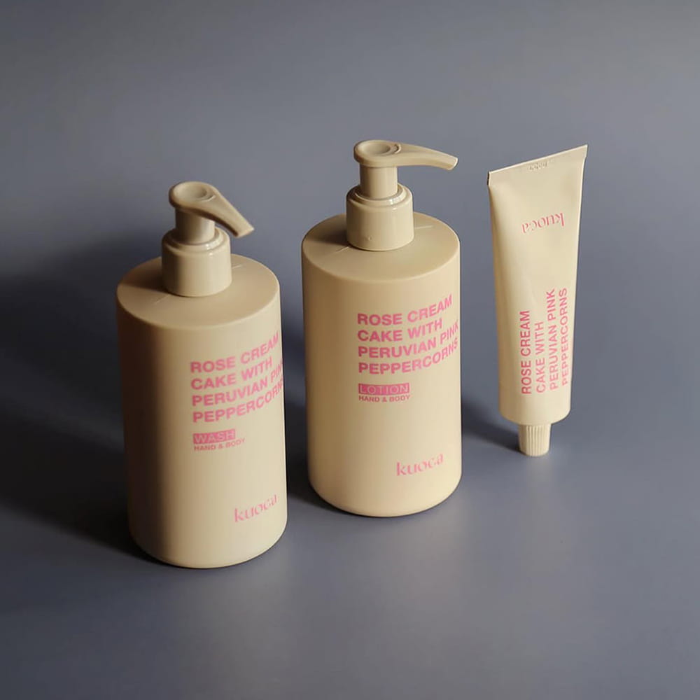 kuoca クオカ ハンド&ボディローション ローズケーキ 300mL