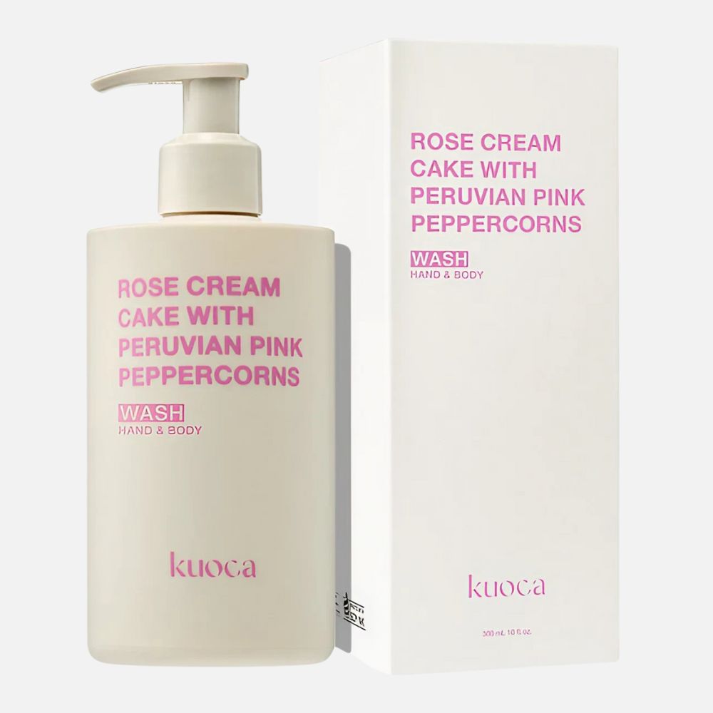 kuoca クオカ ハンド&ボディウォッシュ ローズケーキ 300mL
