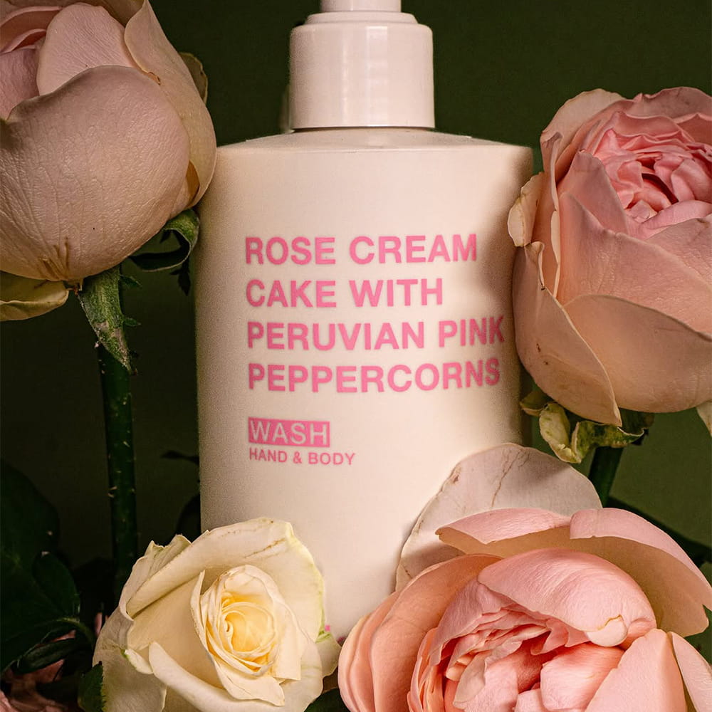kuoca クオカ ハンド&ボディウォッシュ ローズケーキ 300mL