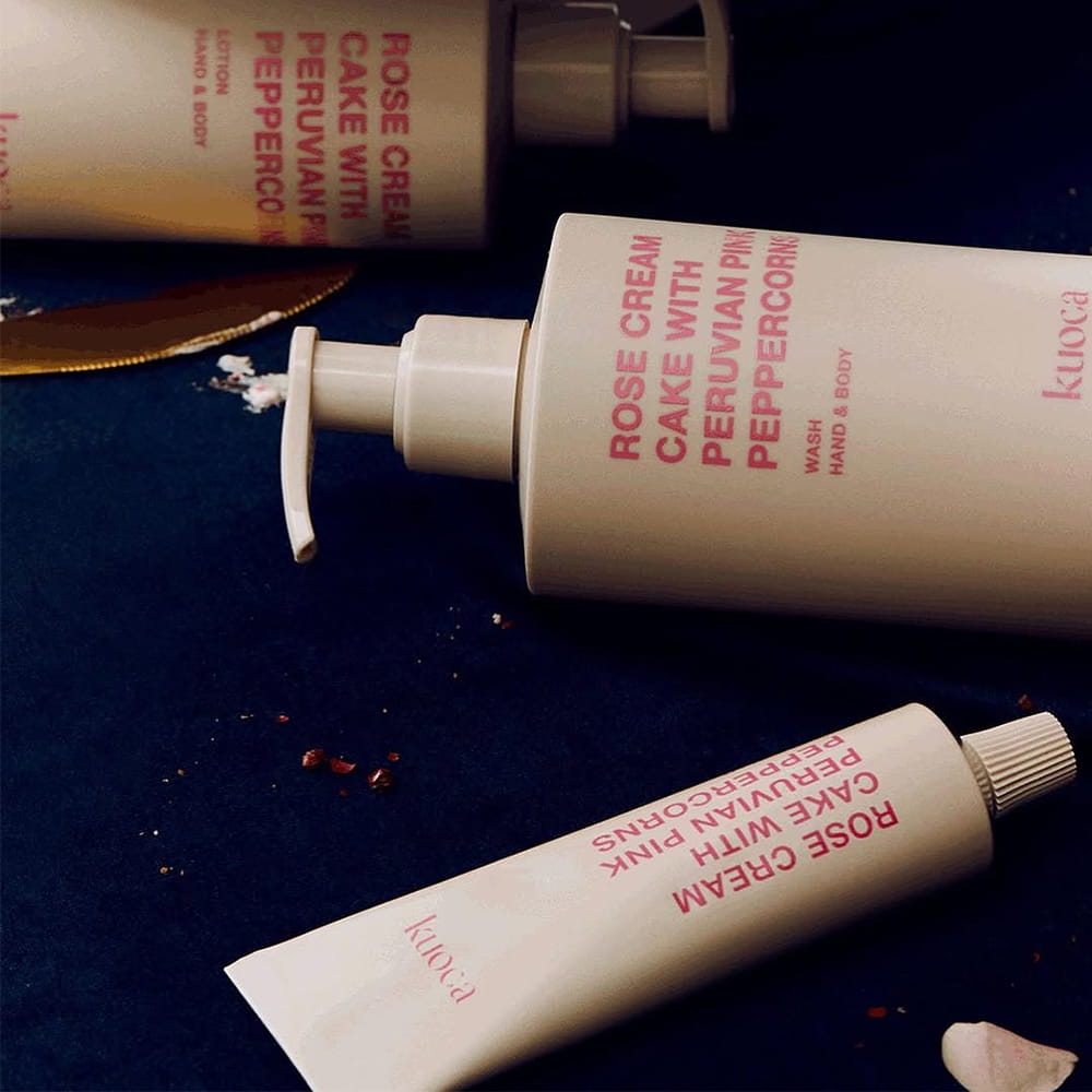kuoca クオカ ハンドクリーム ローズケーキ 50mL