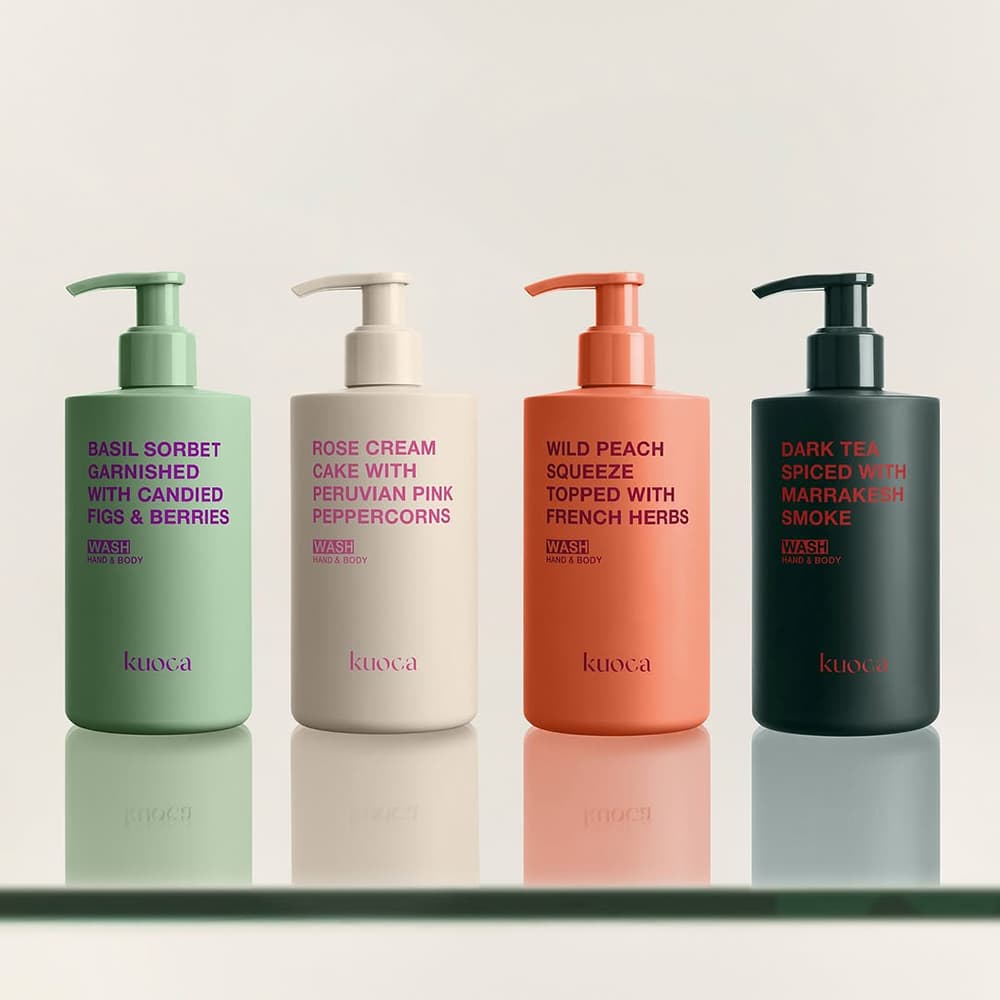 kuoca クオカ ハンド&ボディウォッシュ ダークティー 300mL