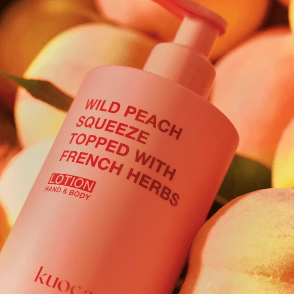 kuoca クオカ ハンド&ボディローション ワイルドピーチ 300mL