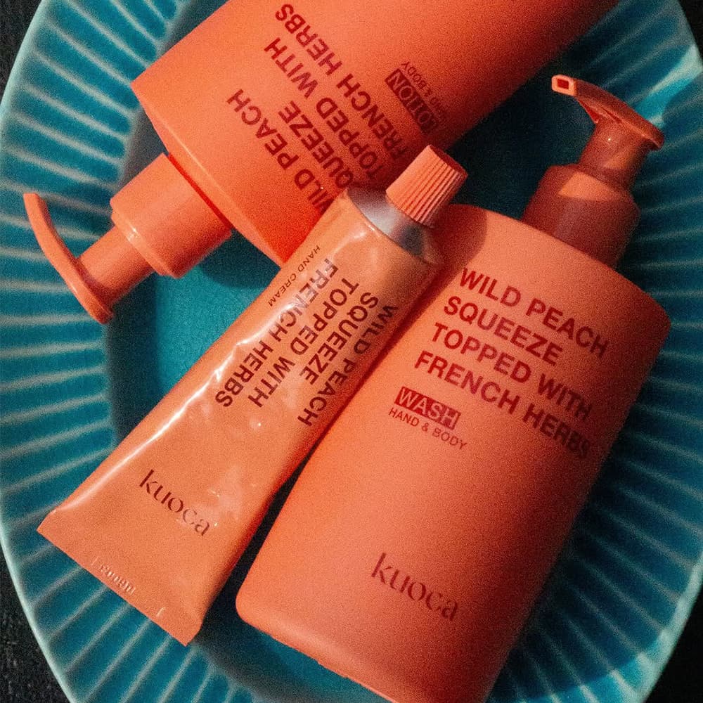 kuoca クオカ ハンドクリーム ワイルドピーチ 50mL