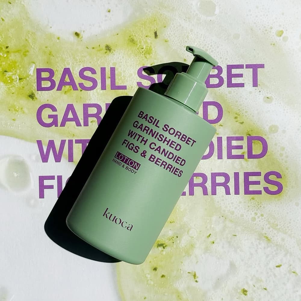 kuoca クオカ ハンド&ボディローション バジルソルベ 300mL