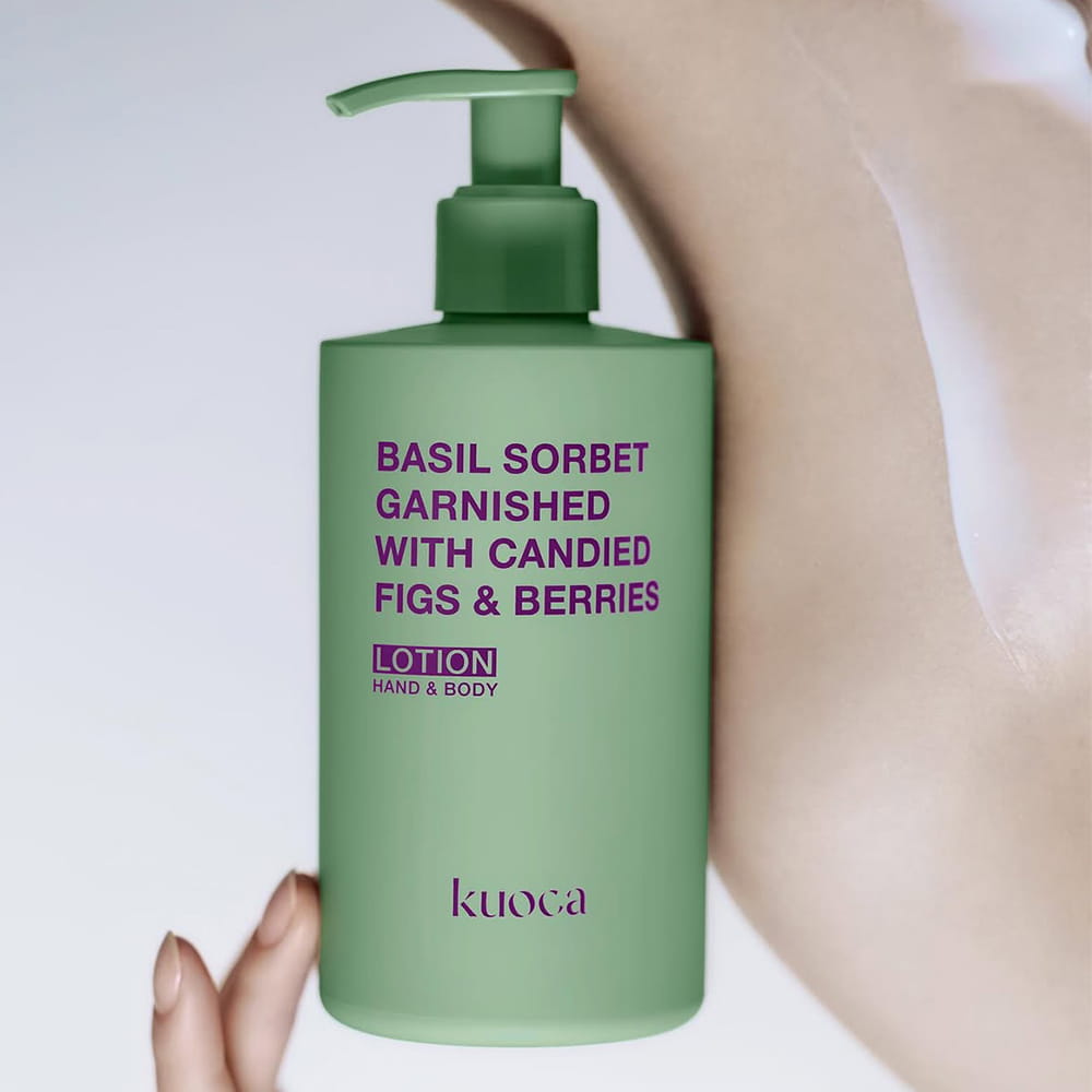 kuoca クオカ ハンド&ボディローション バジルソルベ 300mL
