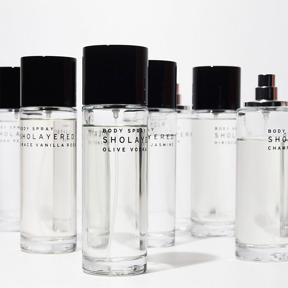 SHOLAYERED ショーレイヤード ボディスプレー シャンパン 100mL
