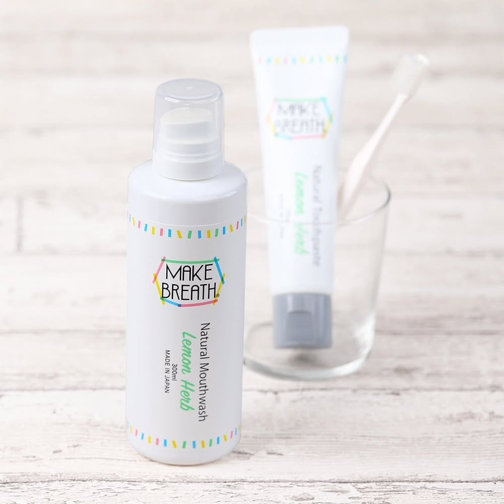 メイクブレス マウスウォッシュ レモンハーブの香り 300mL