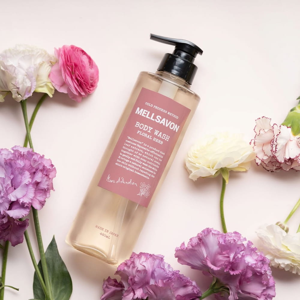 メルサボン ボディウォッシュ フローラルハーブ 460mL