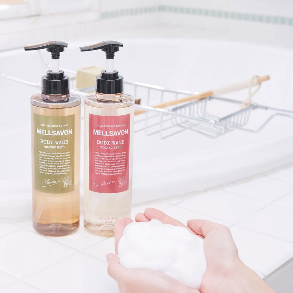 メルサボン ボディウォッシュ フローラルハーブ 460mL