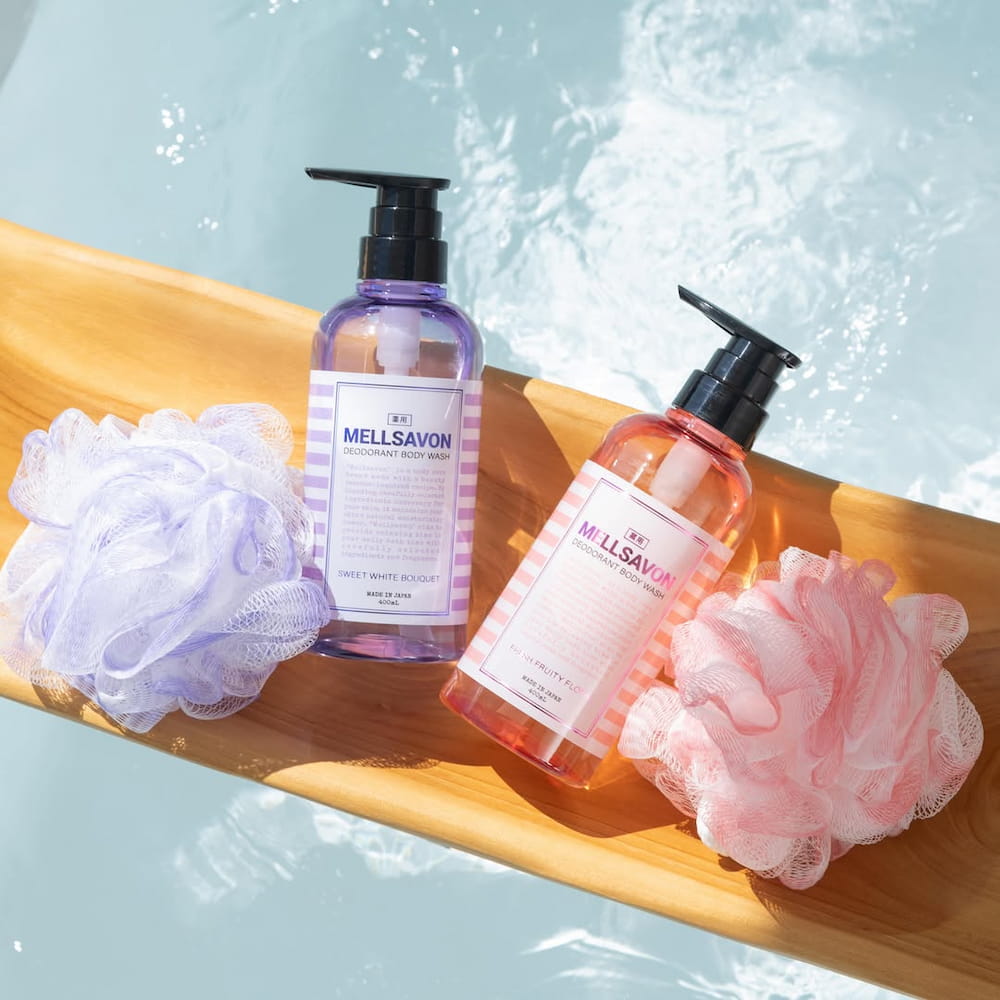 メルサボン デオドラントボディウォッシュ スイートホワイトブーケ 400mL