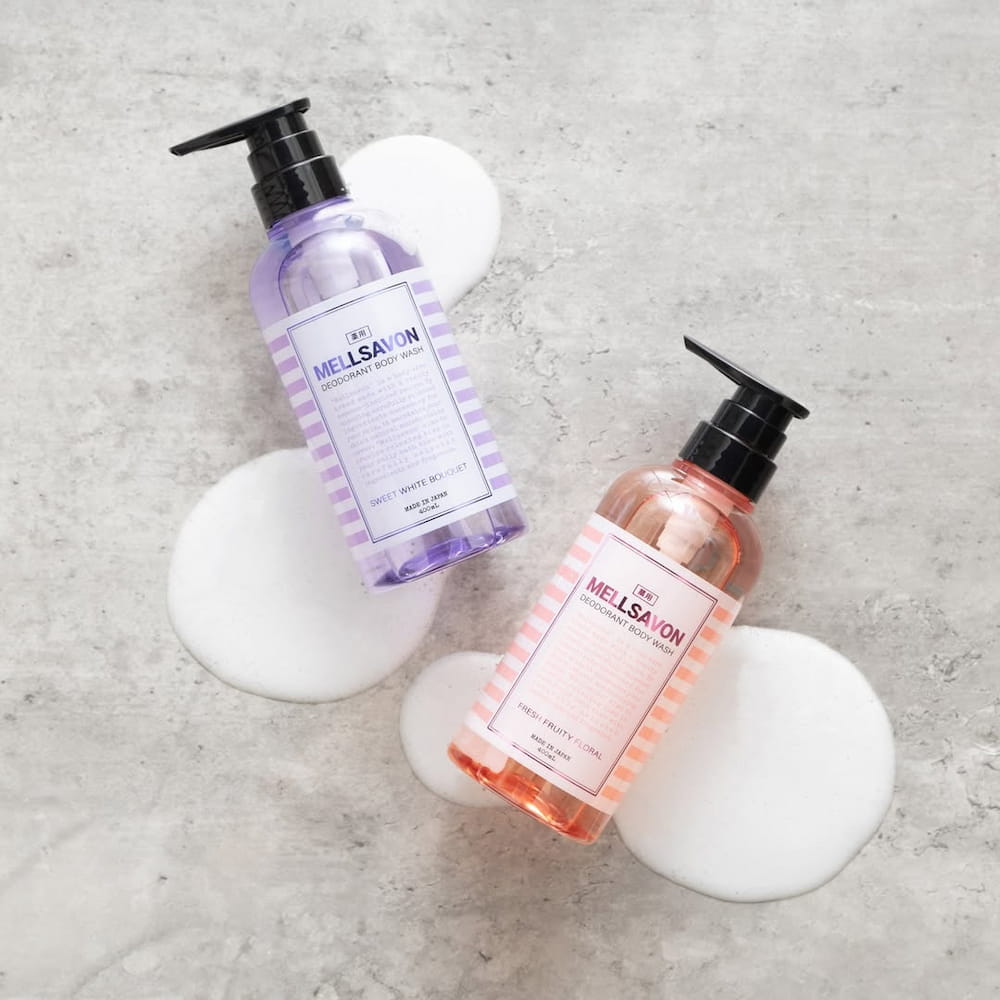 メルサボン デオドラントボディウォッシュ フレッシュフルーティーフローラル 400mL