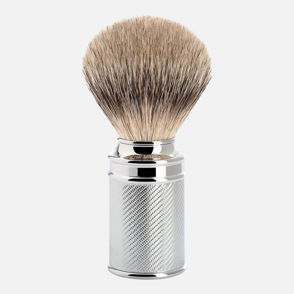 ミューレ TRADITIONAL クラシックシェービングセット(クラシックレイザー(両刃カミソリ)+ シェービングブラシ + スタンド)替刃一枚付属