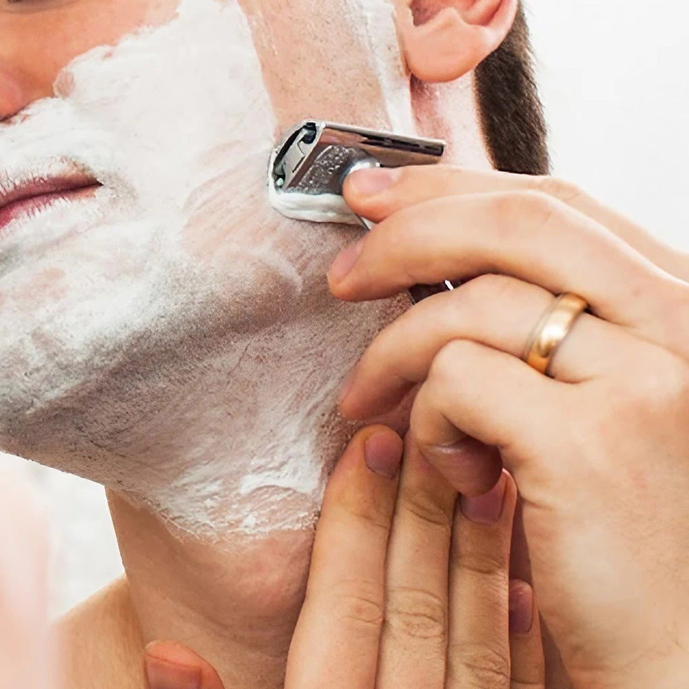 ミューレ TRADITIONAL クラシックレイザー(両刃カミソリ)/オープンコム・メタル 替刃一枚付属 (R41)