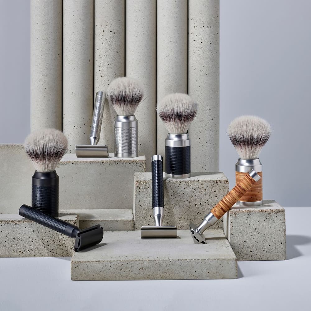 ミューレ ROCCA レイザー(両刃カミソリ)/ステンレススチール・メタル 替刃一枚付属 (R94)