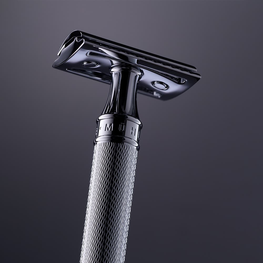 ミューレ TRADITIONAL クラシックレイザー(両刃カミソリ)/クローズドコム・メタル 替刃一枚付属 (R89) + 両刃替刃20枚 (K1-20) セット