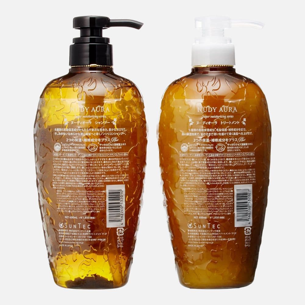 ヌーディオーラ NUDY AURA シャンプー 600mL + トリートメント 600mL