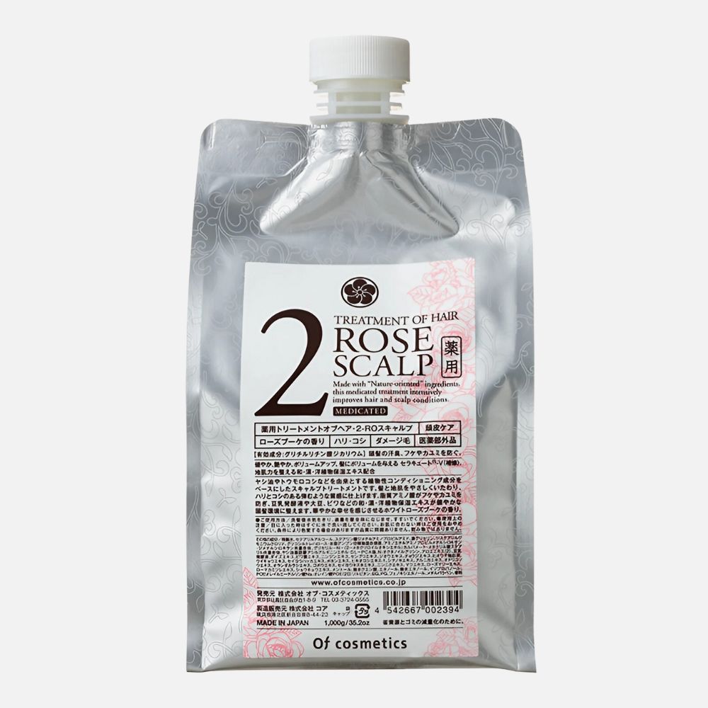 ［薬用］トリートメントオブヘア・2-RO スキャルプ ローズブーケの香り 詰替用 1000g