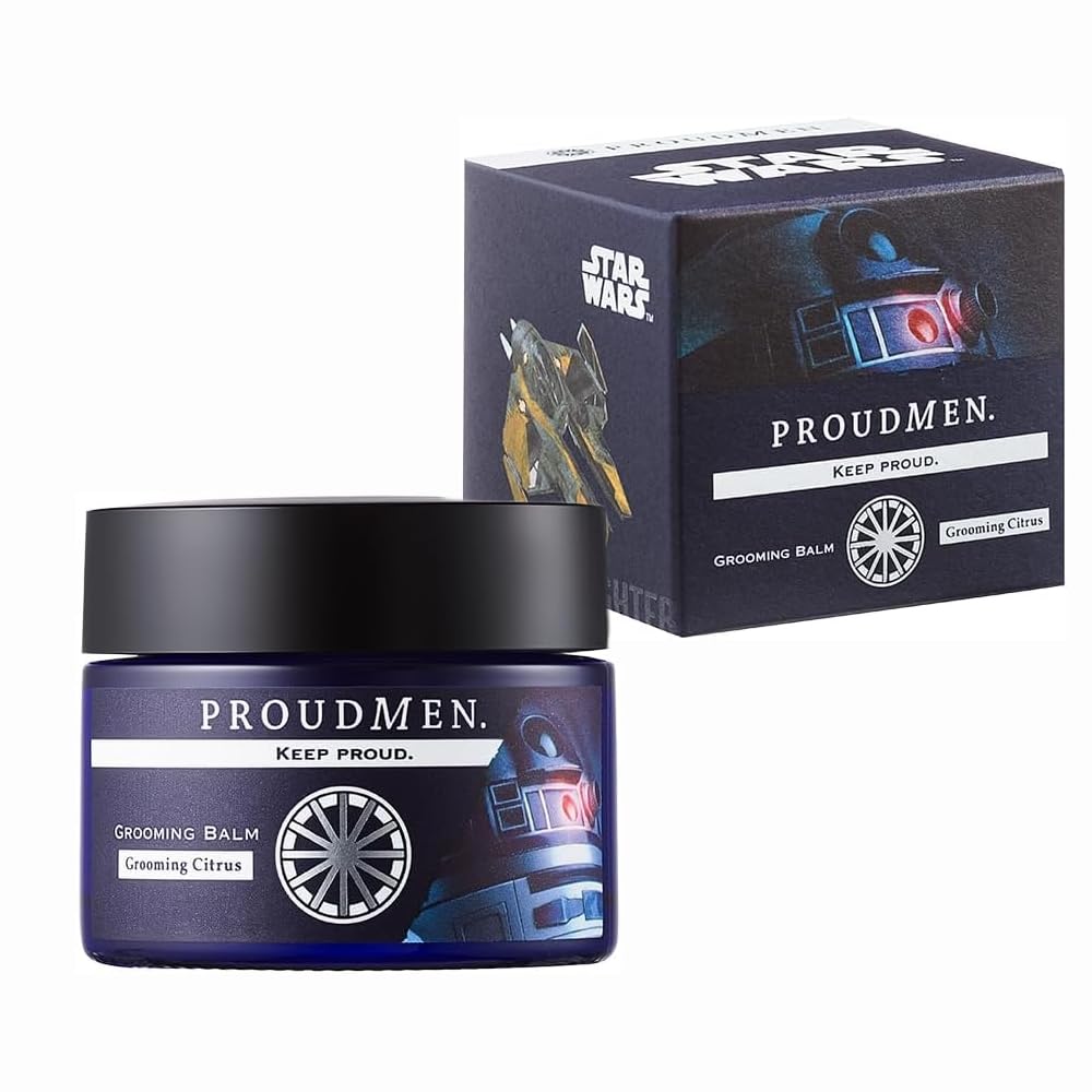PROUDMEN プラウドメン スターウォーズデザイン グルーミングバーム 40g グルーミング・シトラスの香り(R2-D2)