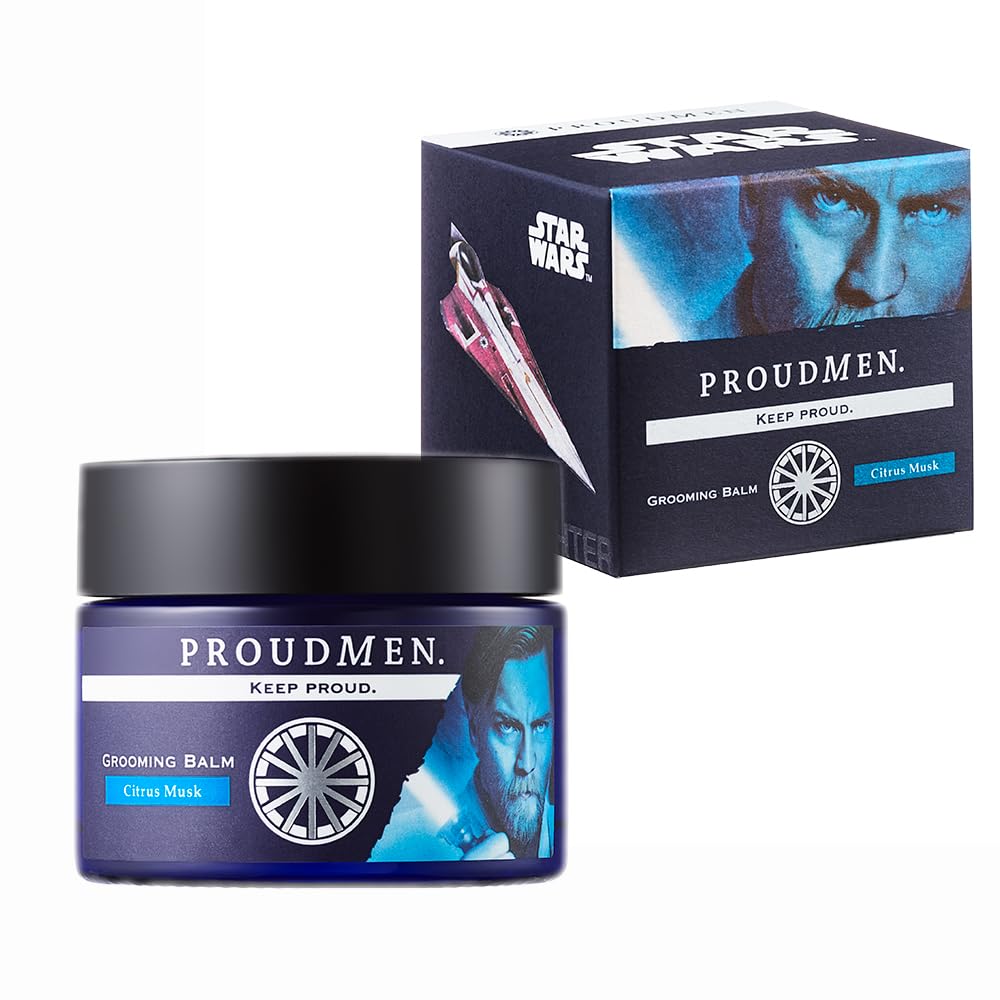 PROUDMEN プラウドメン スターウォーズデザイン グルーミングバームCM 40g シトラス・ムスクの香り(オビ=ワン・ケノービ)