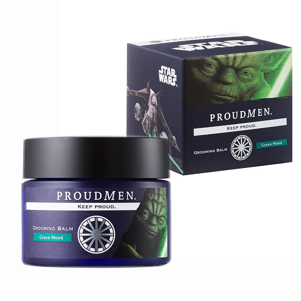 PROUDMEN プラウドメン スターウォーズデザイン グルーミングバームGW 40g グリーンウッドの香り(ヨーダ)