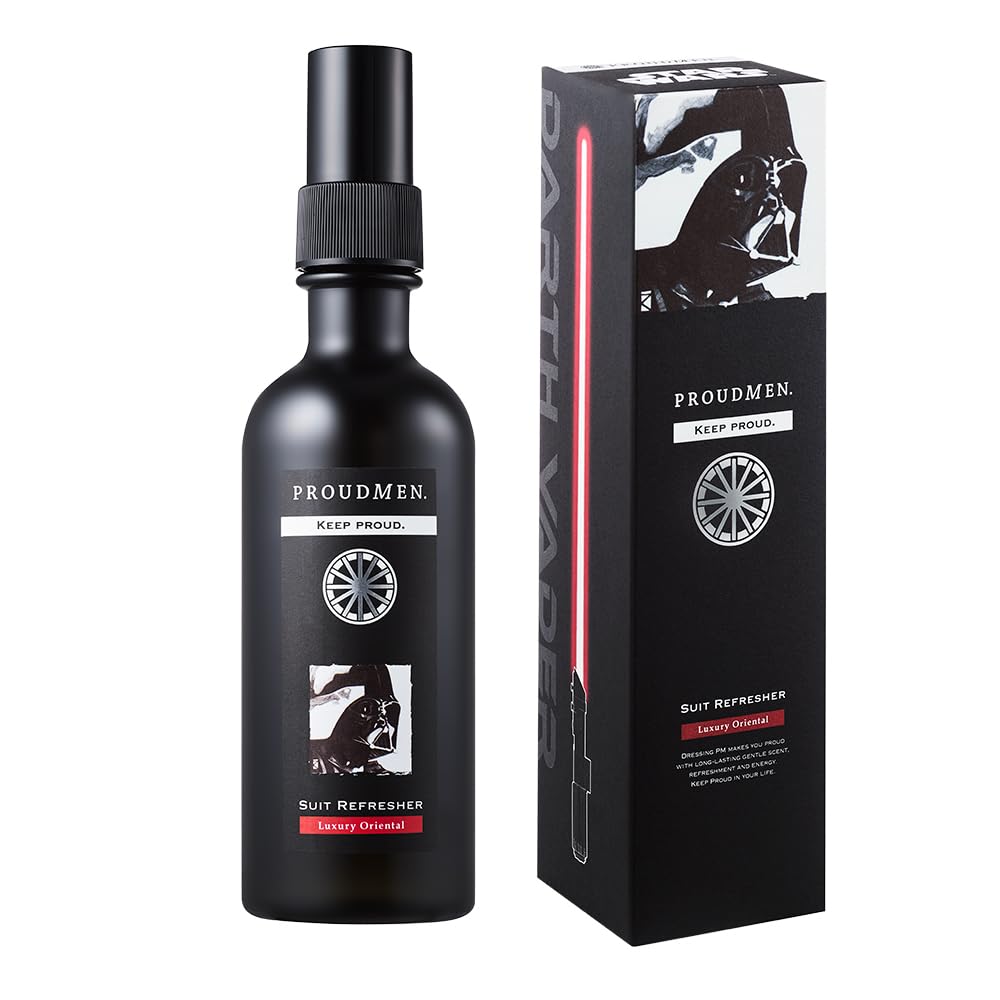 【ダース・ベイダー セット】PROUDMEN プラウドメン スターウォーズデザイン スーツリフレッシャーLO 200ml + グルーミングバームLO 40g ラグジュアリー・オリエンタルの香り