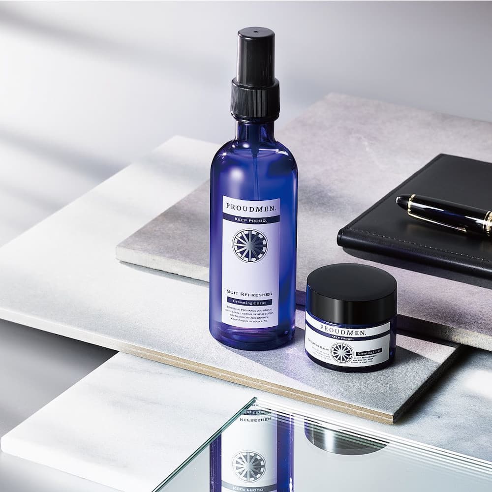 PROUDMEN プラウドメン スーツリフレッシャー 200mL + グルーミングバーム 40g セット
