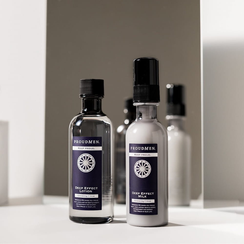 PROUDMEN プラウドメン ディープエフェクトローション 200mL + ディープエフェクトミルク 150mL