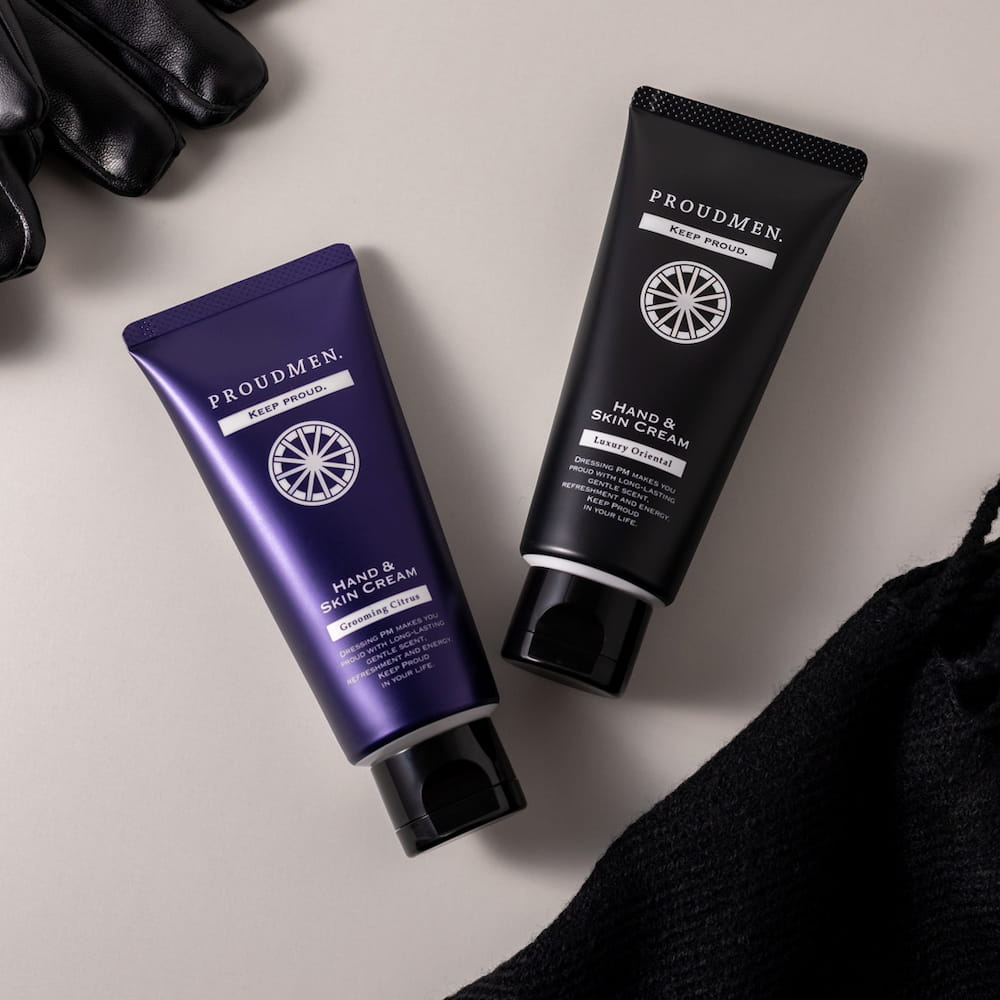PROUDMEN プラウドメン ハンド&スキンクリーム グルーミングシトラス 60g + ラグジュアリー・オリエンタル 60g