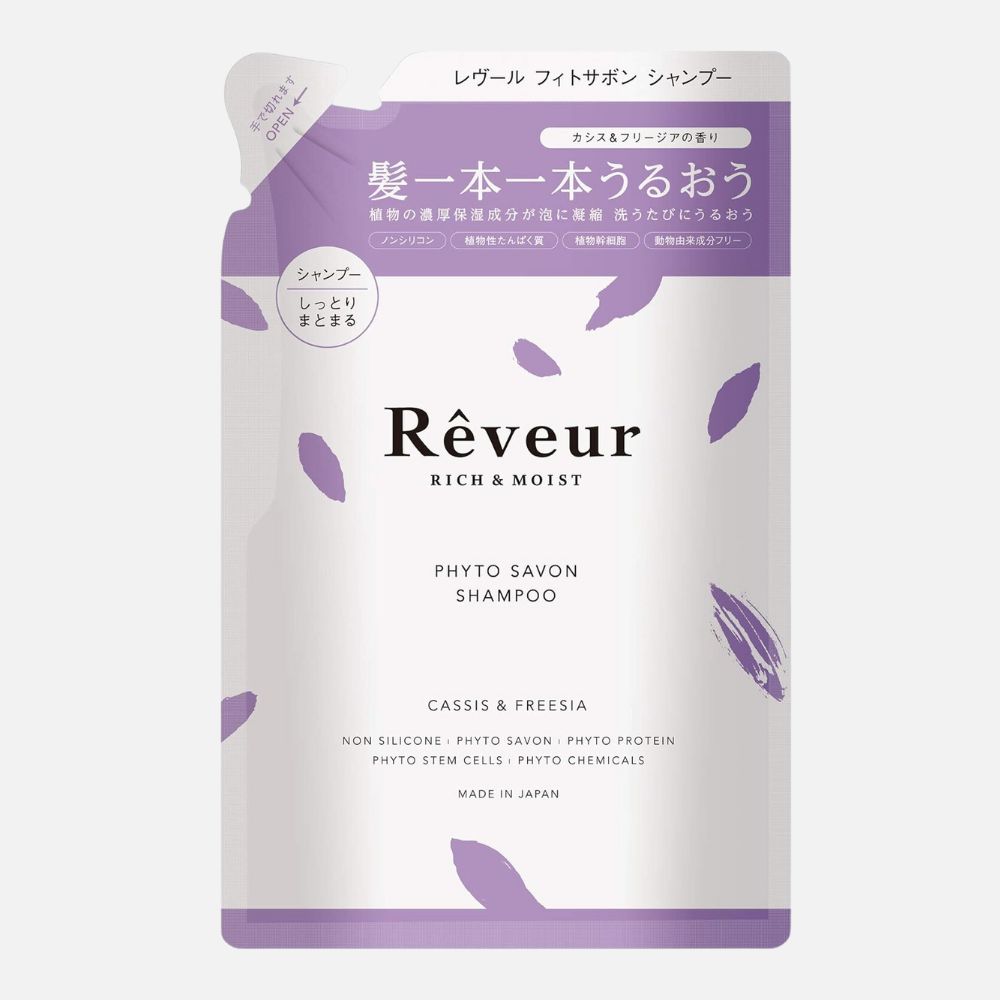 レヴール Reveur リッチ＆モイスト シャンプー詰替用 400mL レヴール